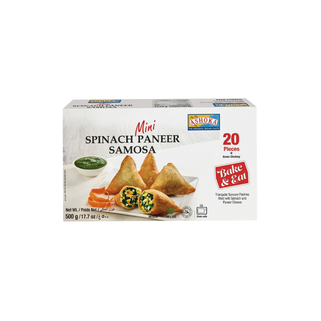 Ashoka Spinach Paneer Samosa 20 pcs buy online USA - 1